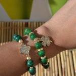 Malacite Bracelets With Go..