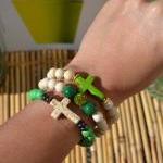 Green, Green, Assorted Bra..
