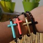 Fun Black Bracelets With B..